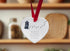 Newfoundland Walk Beside Us Ceramic Heart